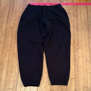 Women’s Black Jogger Crop High Waisted Pants